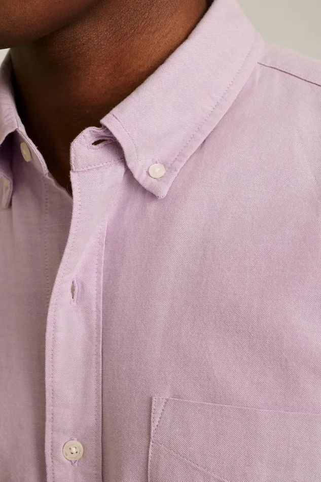 Men Business Casual Shirts Bonobos Everyday Oxford Shirt Rose Bud