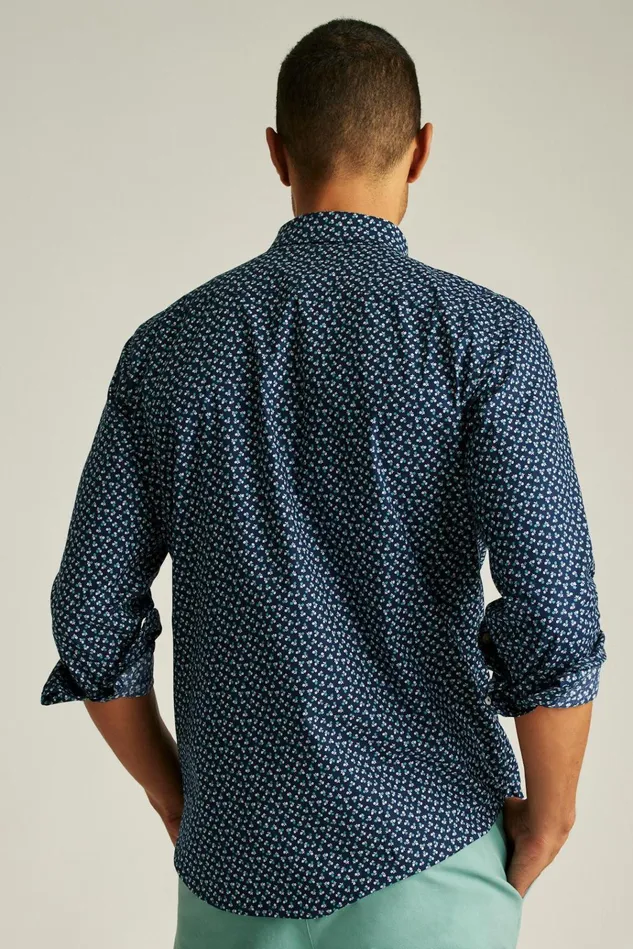 Men Business Casual Shirts Bonobos Everyday Shirt Navy Orson Floral