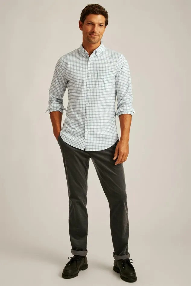 Men Business Casual Shirts Bonobos Everyday Shirt Navy Smithtown Plaid