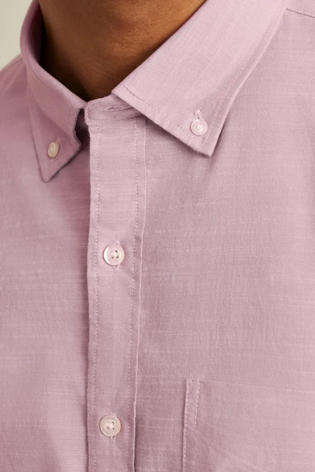 Men Business Casual Shirts Bonobos Everyday Shirt Textured Orchid