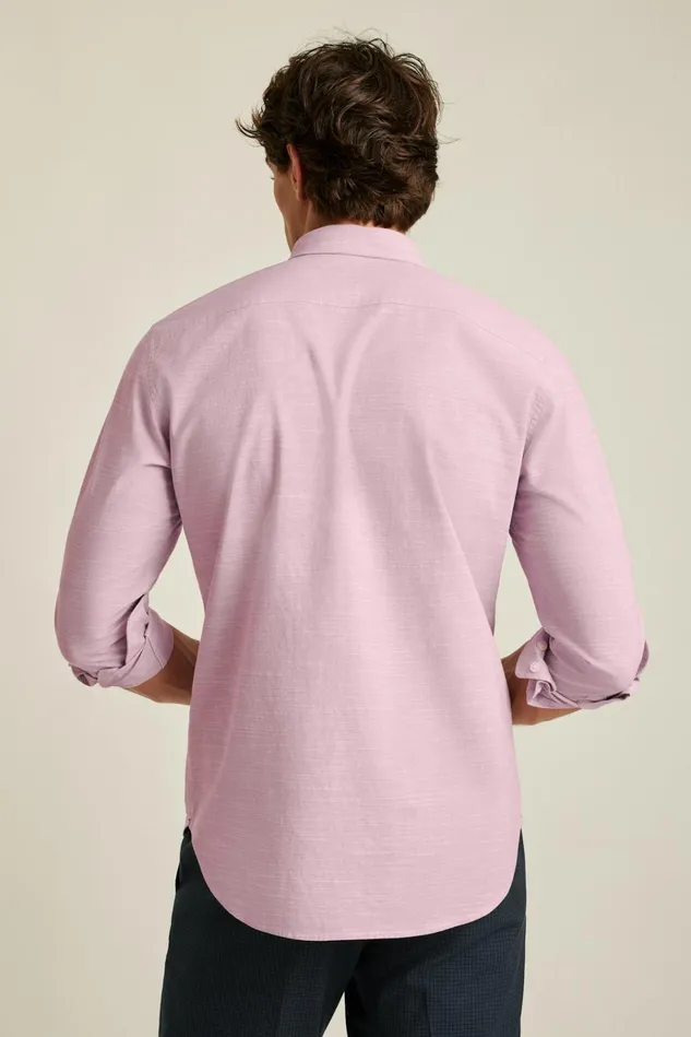 Men Business Casual Shirts Bonobos Everyday Shirt Textured Orchid