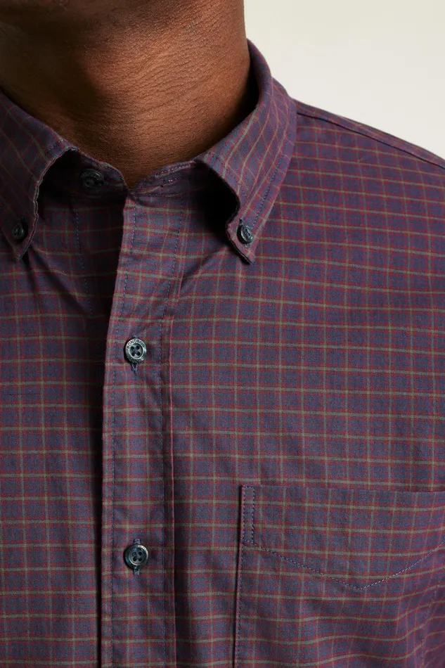 Men Business Casual Shirts Bonobos Everyday Shirt Wine Smithtown Plaid