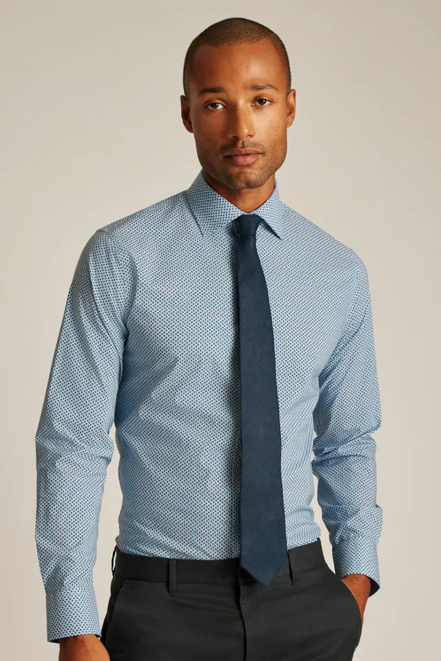 Men Business Casual Shirts Bonobos Jetsetter Stretch Dress Shirt Blue Amore Floral