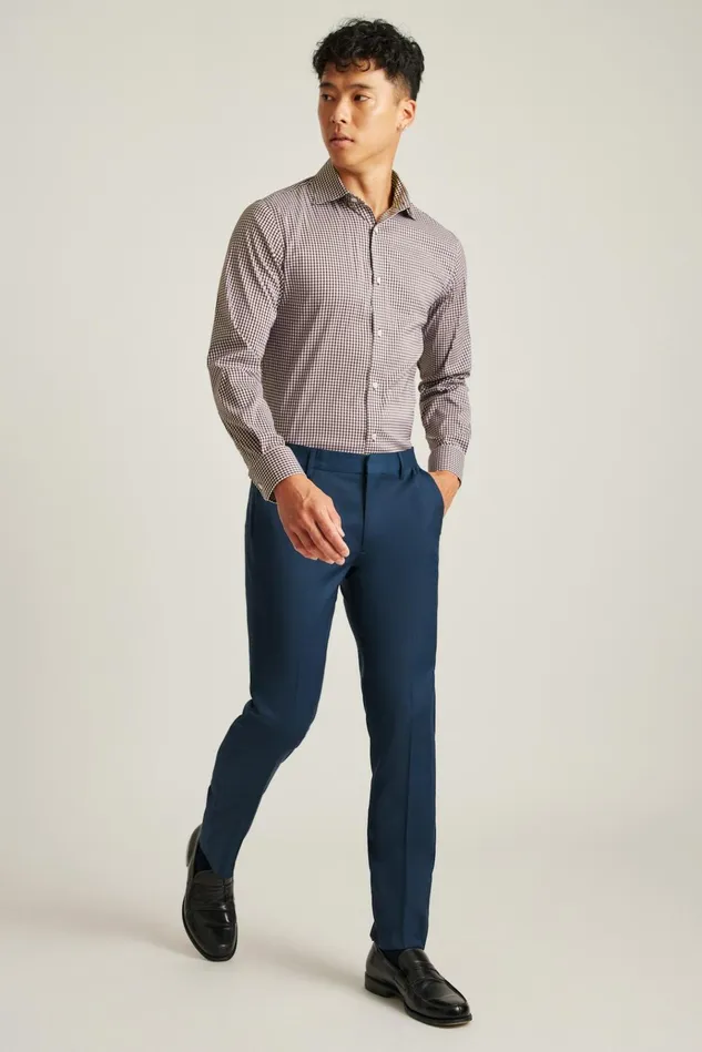Men Business Casual Shirts Bonobos Jetsetter Stretch Dress Shirt Burgundy Check Men Business Casual Shirts Bonobos Jetsetter Stretch Dress Shirt Burgundy Check