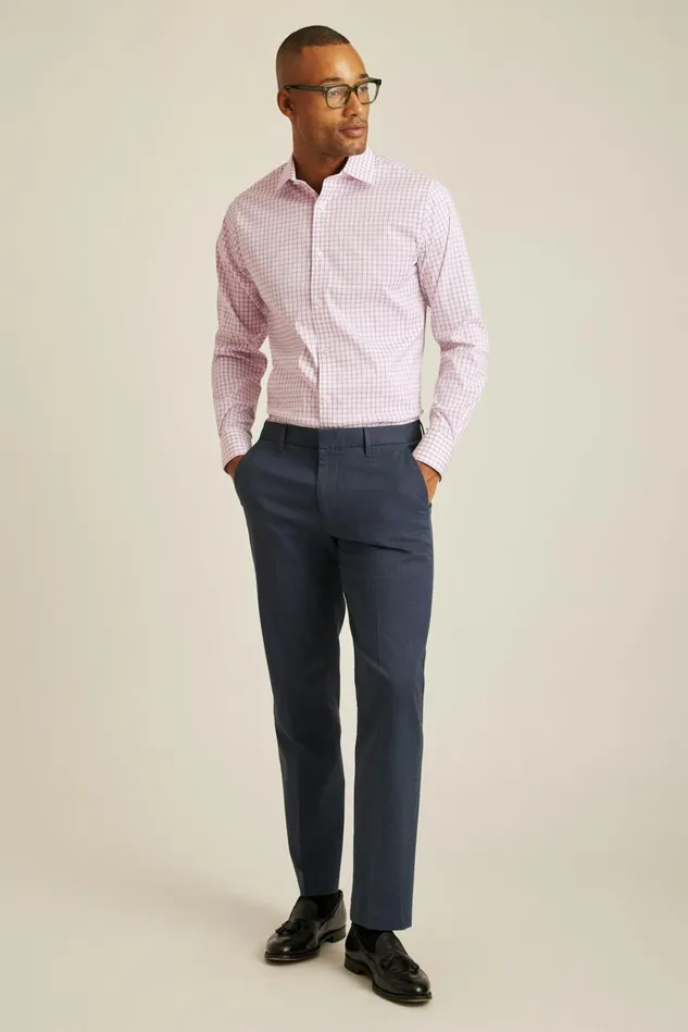 Men Business Casual Shirts Bonobos Jetsetter Stretch Dress Shirt Mauve Orchid Check Men Business Casual Shirts Bonobos Jetsetter Stretch Dress Shirt Mauve Orchid Check