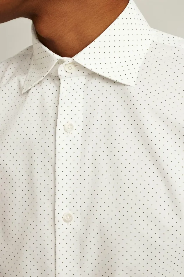 Men Business Casual Shirts Bonobos Jetsetter Stretch Dress Shirt Olive Dot
