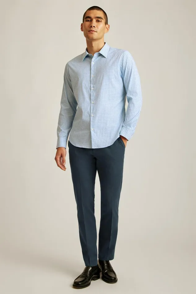 Men Business Casual Shirts Bonobos Tech Button Down Shirt Blue Smithtown Plaid Men Business Casual Shirts Bonobos Tech Button Down Shirt Blue Smithtown Plaid