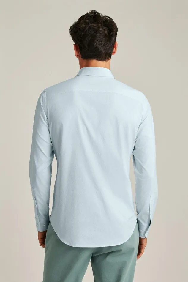 Men Business Casual Shirts Bonobos Tech Button Down Shirt Spun Sugar Geo