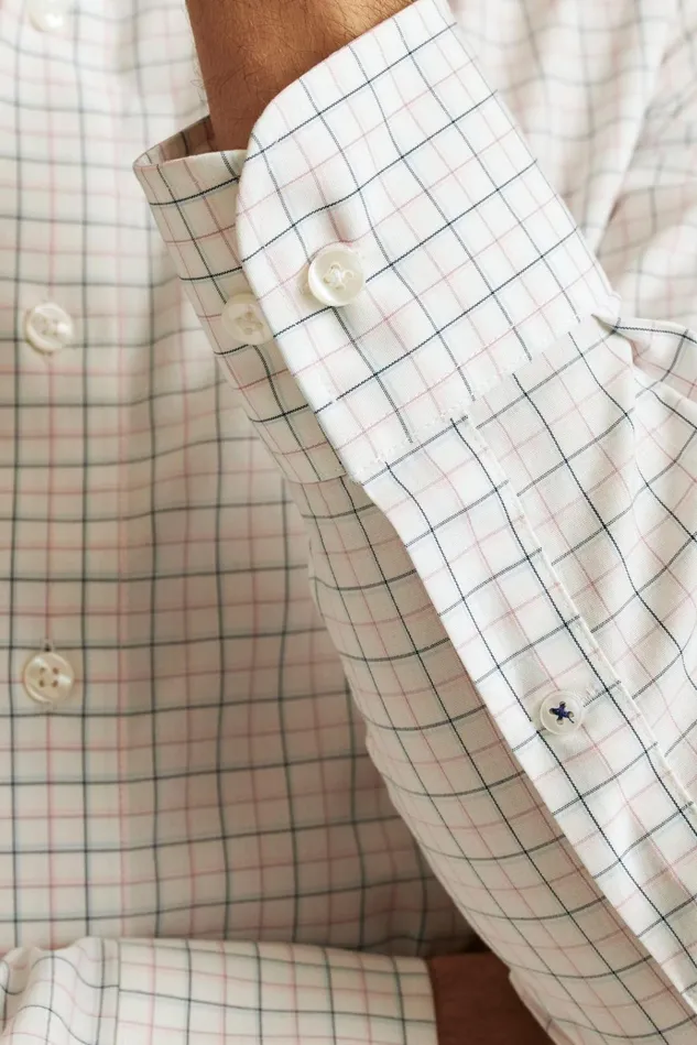 Men Business Casual Shirts Bonobos The Desk To Dinner Shirt Blue Orchid Plaid