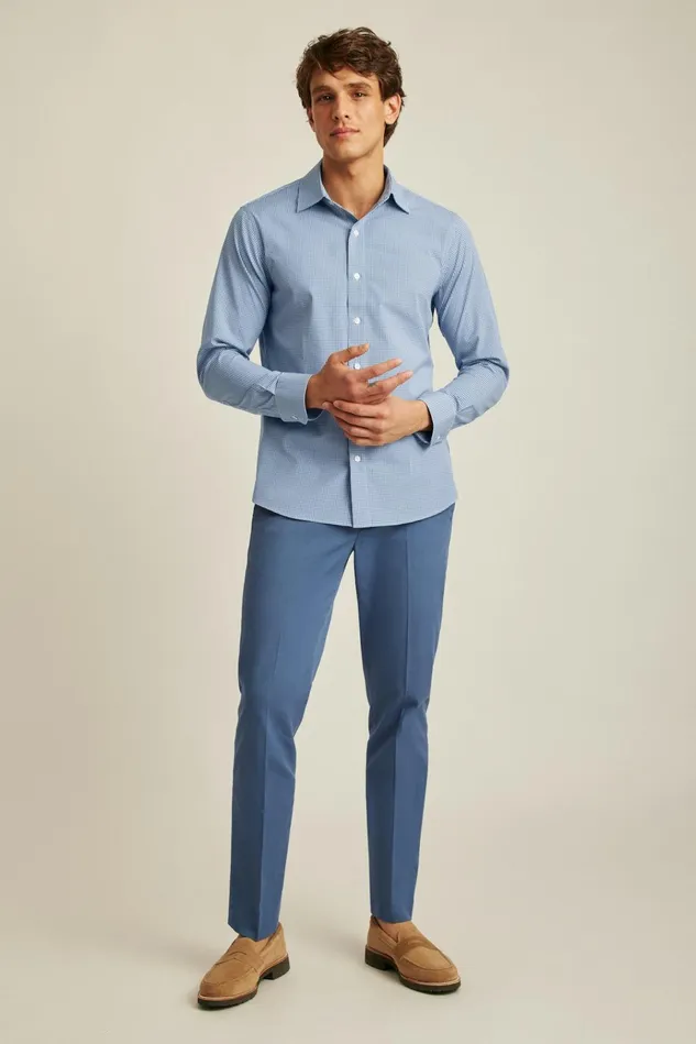 Men Business Casual Shirts Bonobos The Desk To Dinner Shirt Blue Perrytown Check Men Business Casual Shirts Bonobos The Desk To Dinner Shirt Blue Perrytown Check