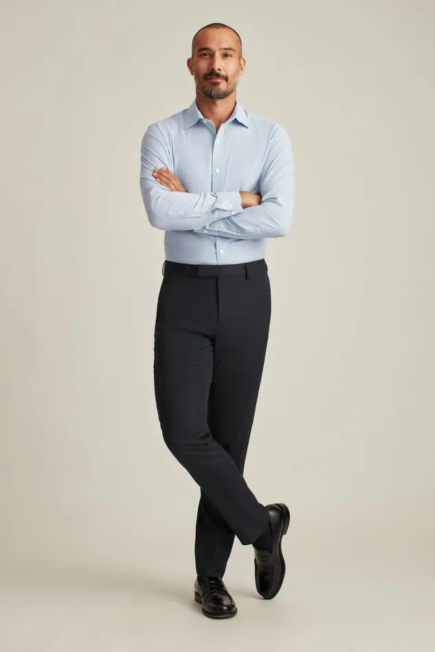 Men Business Casual Shirts Bonobos The Desk To Dinner Shirt Capri Blue Stripe Men Business Casual Shirts Bonobos The Desk To Dinner Shirt Capri Blue Stripe