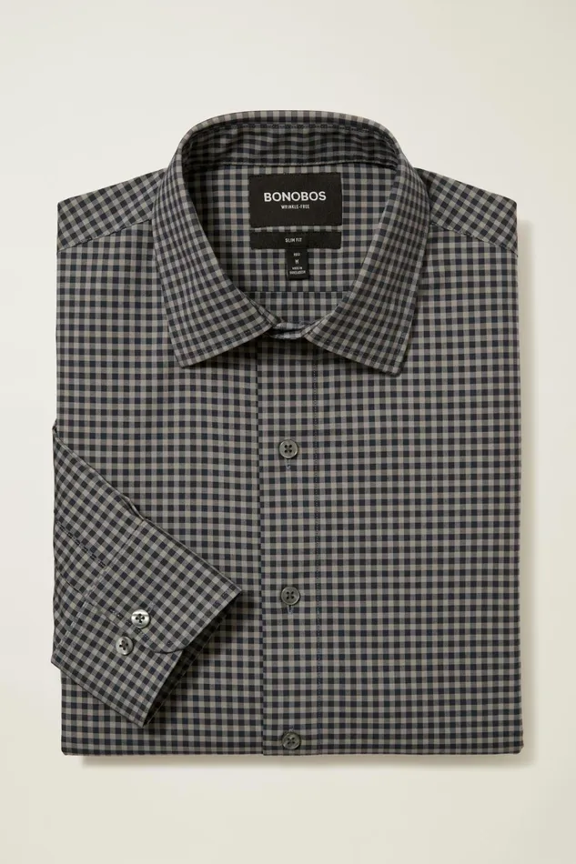 Men Business Casual Shirts Bonobos The Desk To Dinner Shirt Westport Check