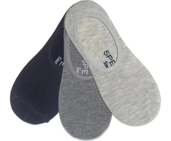 Men Canoe 3Pack Liner Sock Grey Sperry Socks and Liners