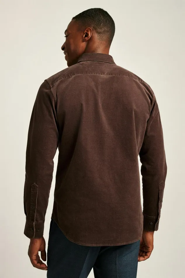 Men Casual Shirts Bonobos Everyday Corduroy Shirt Hot Fudge