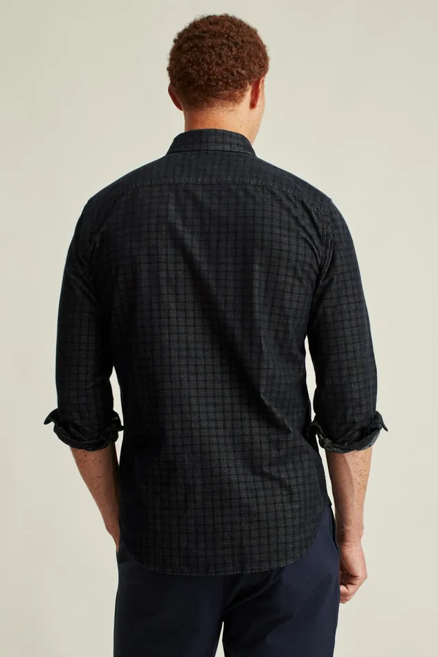 Men Casual Shirts Bonobos Everyday Corduroy Shirt Mitchell Plaid