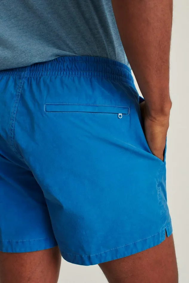 Men Casual Shorts Bonobos Anywhere Short EWaist Blue Magic