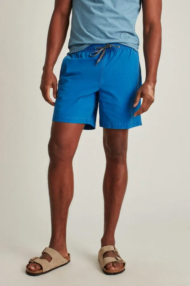 Men Casual Shorts Bonobos Anywhere Short EWaist Blue Magic