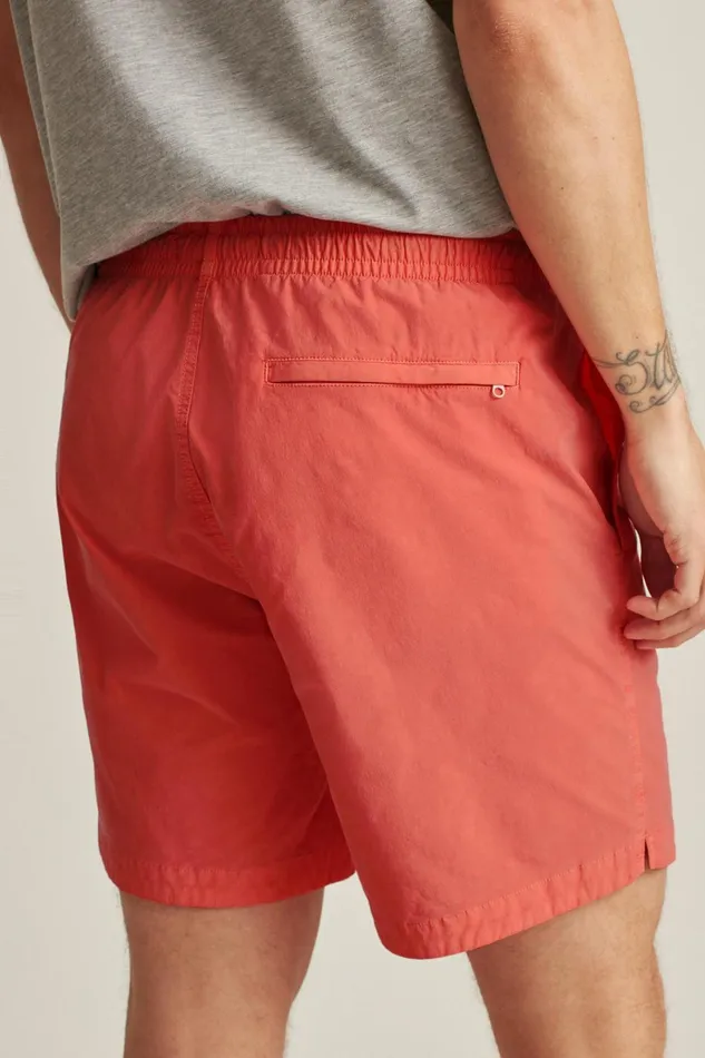 Men Casual Shorts Bonobos Anywhere Short EWaist Pink Fish Skate