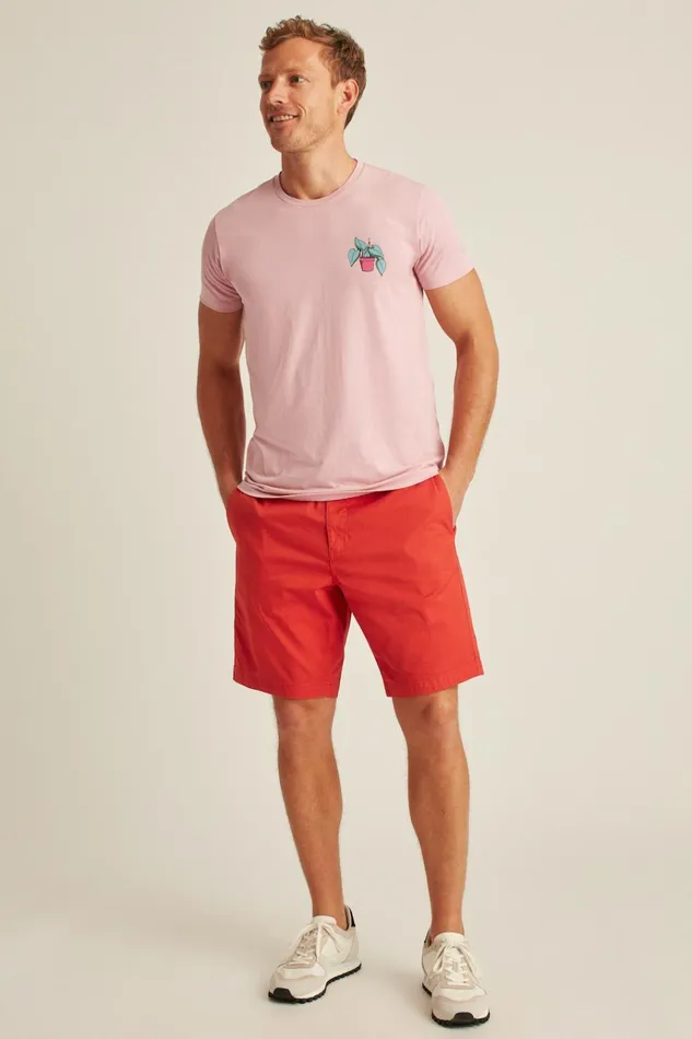 Men Casual Shorts Bonobos Easy Lightweight Shorts Fire Whirl