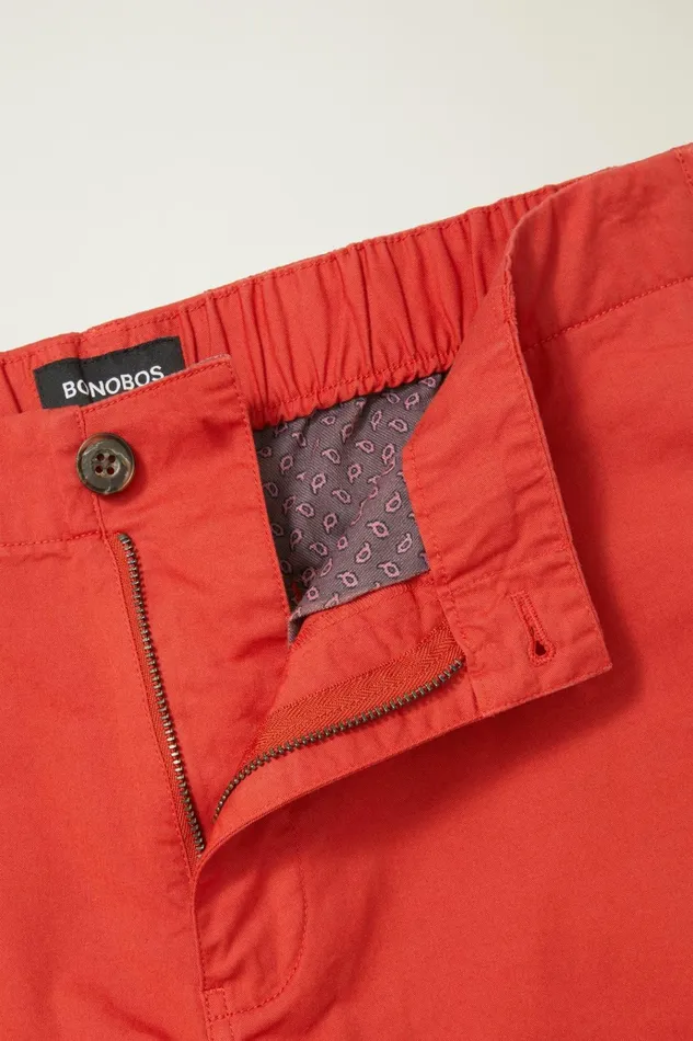 Men Casual Shorts Bonobos Easy Lightweight Shorts Fire Whirl