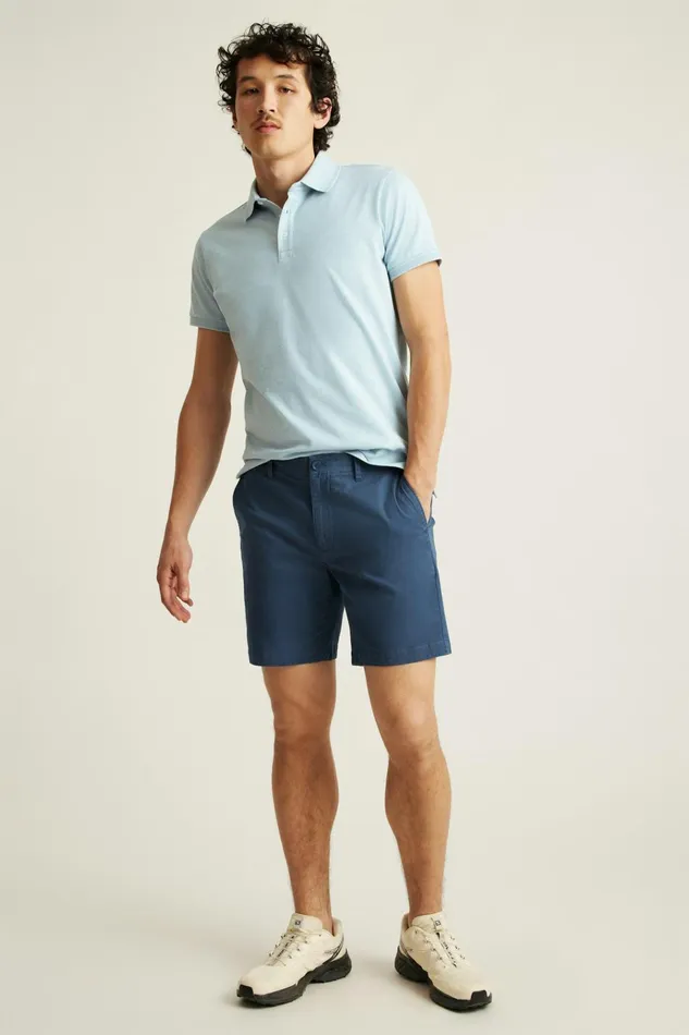 Men Casual Shorts Bonobos Lightweight Chino Short Sargasso Sea Blue