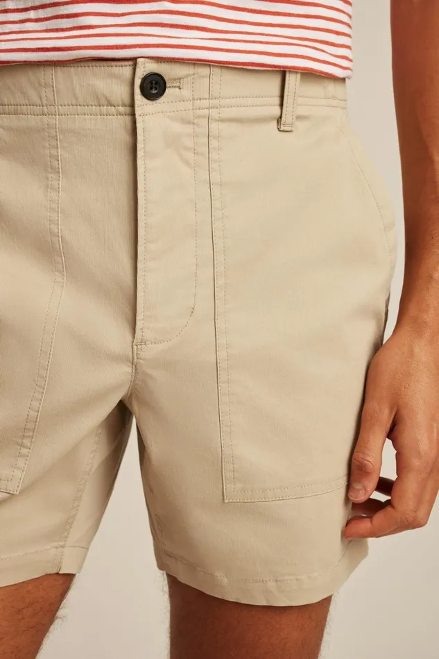 Men Casual Shorts Bonobos Lightweight Travel Short Rye Fields