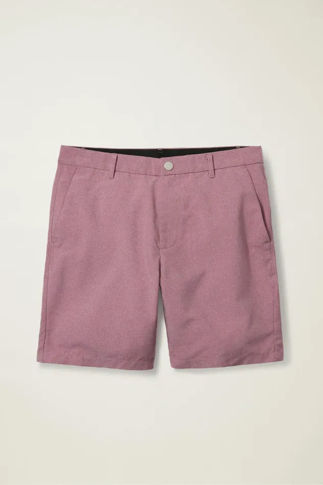 Men Casual Shorts Bonobos Performance Link Shorts Crushed Heather Violet