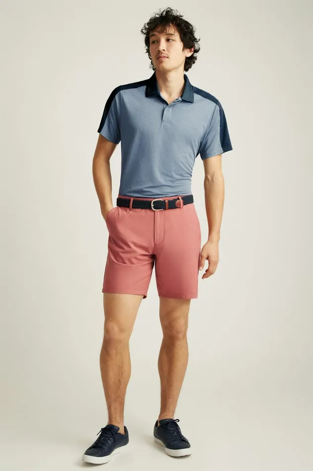 Men Casual Shorts Bonobos Performance Link Shorts Withered Rose