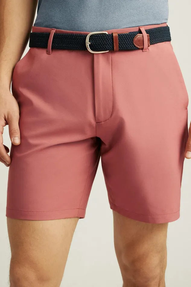 Men Casual Shorts Bonobos Performance Link Shorts Withered Rose