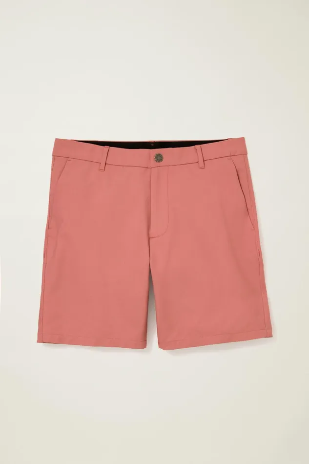 Men Casual Shorts Bonobos Performance Link Shorts Withered Rose