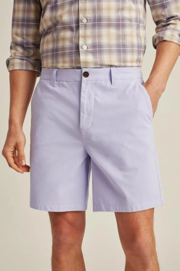 Men Casual Shorts Bonobos The Chino Short 20 Grape Ice