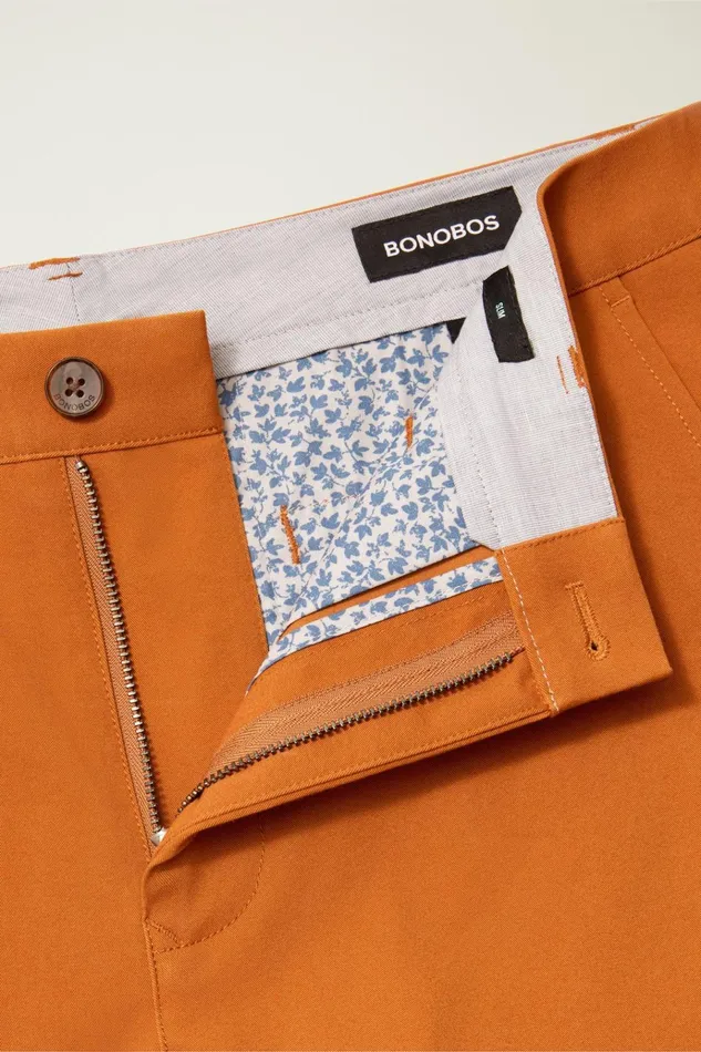 Men Casual Shorts Bonobos The Chino Short 20 Sugar Almond