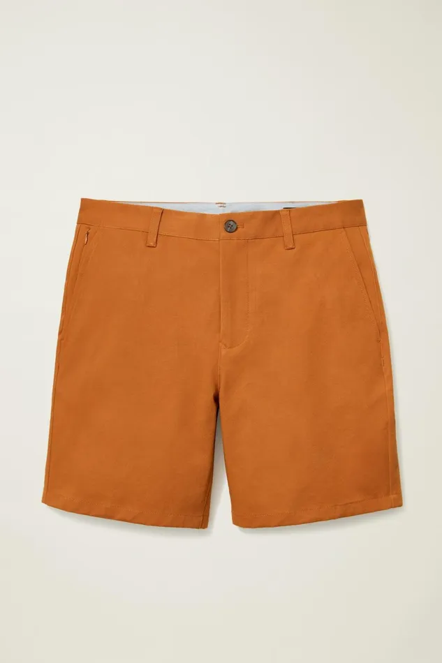 Men Casual Shorts Bonobos The Chino Short 20 Sugar Almond