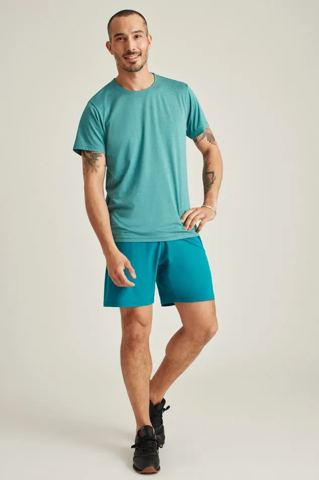 Men Casual Shorts Bonobos The Unlined Gym Short Harbor Blue