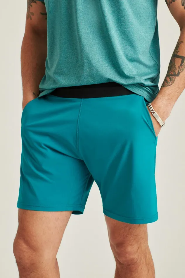 Men Casual Shorts Bonobos The Unlined Gym Short Harbor Blue