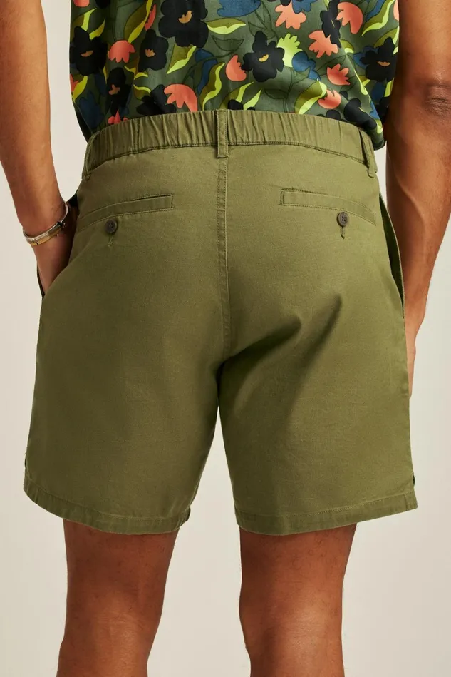 Men Casual Shorts Bonobos Weekend Chino Shorts Olive Branch