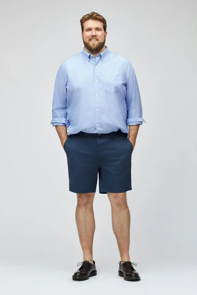 Men Chino Shorts Bonobos Stretch Washed Chino Shorts Faded Navy
