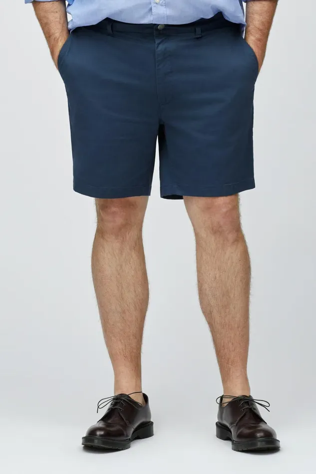 Men Chino Shorts Bonobos Stretch Washed Chino Shorts Faded Navy