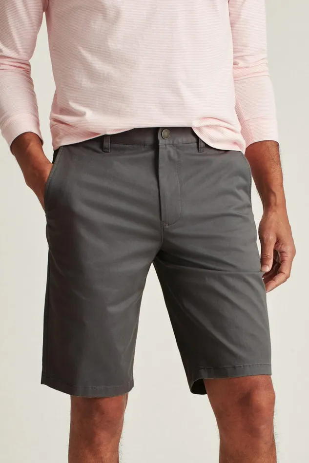 Men Chino Shorts Bonobos Stretch Washed Chino Shorts Grey