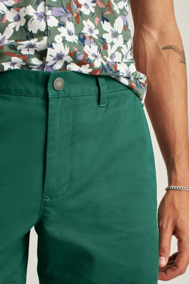 Men Chino Shorts Bonobos Stretch Washed Chino Shorts Sage Leaf