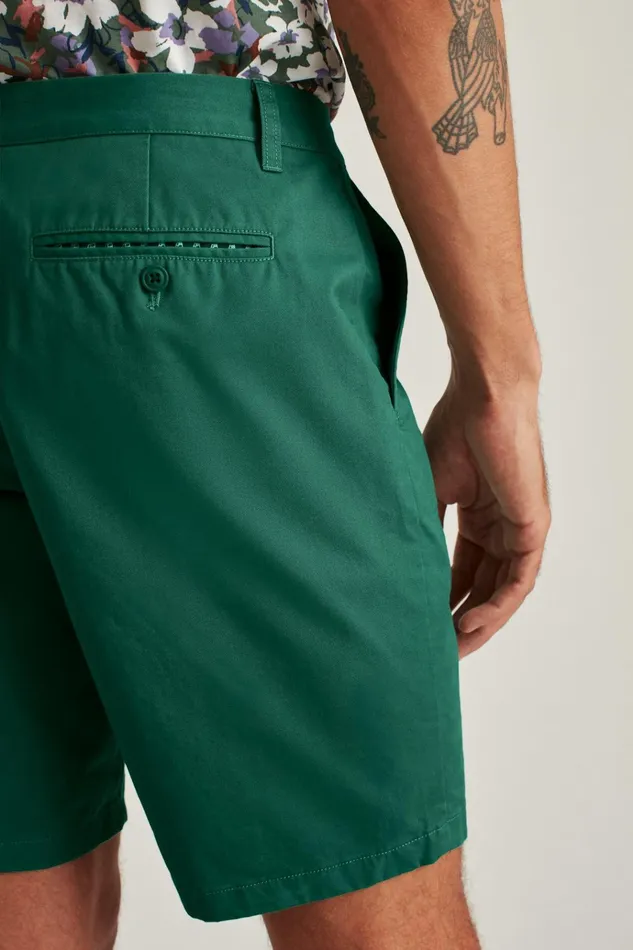 Men Chino Shorts Bonobos Stretch Washed Chino Shorts Sage Leaf