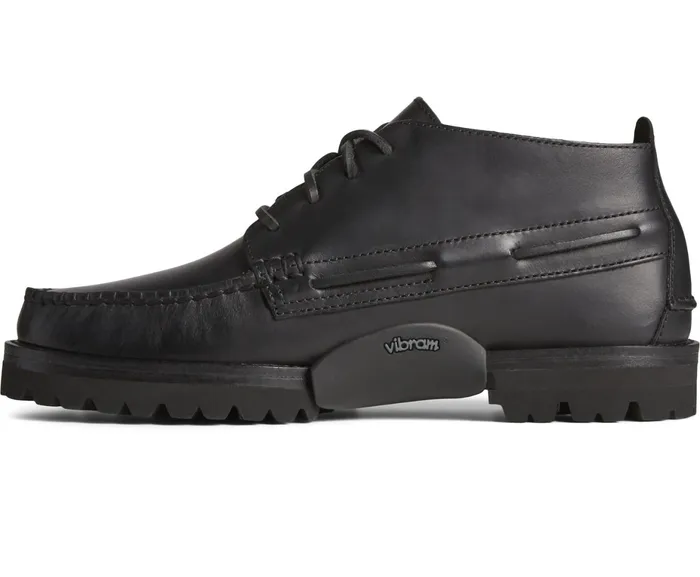 Men Cloud Authentic Original Vibram Suede Chukka Black Sperry Boots Men Cloud Authentic Original Vibram Suede Chukka Black Sperry Boots