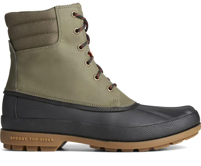 Men Cold Bay Duck Boot Olive Sperry Boots