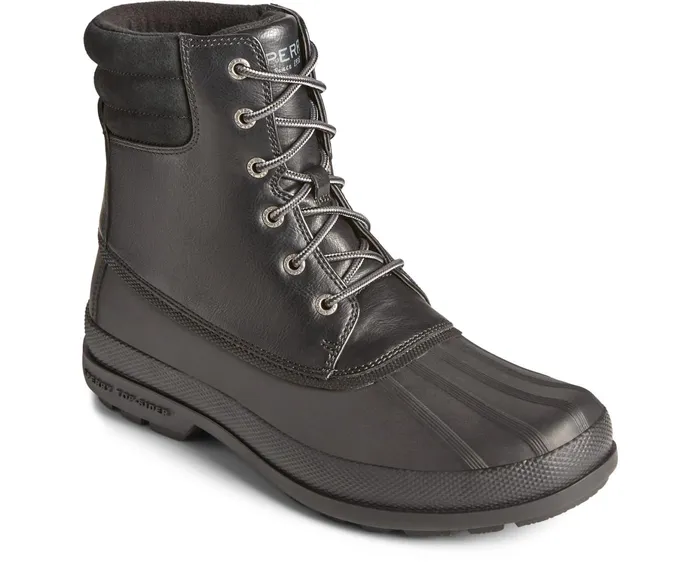 Men Cold Bay Thinsulate Waterproof Duck Boot Black Sperry Boots Men Cold Bay Thinsulate Waterproof Duck Boot Black Sperry Boots