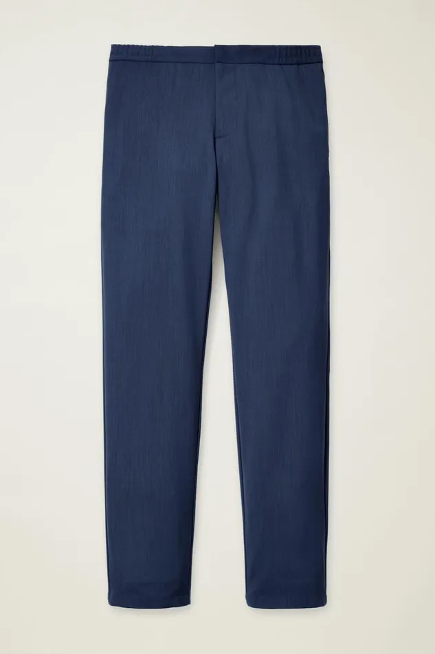 Men Dress Pants Bonobos EWaist Italian Stretch Wool Dress Pants Midnight Blue
