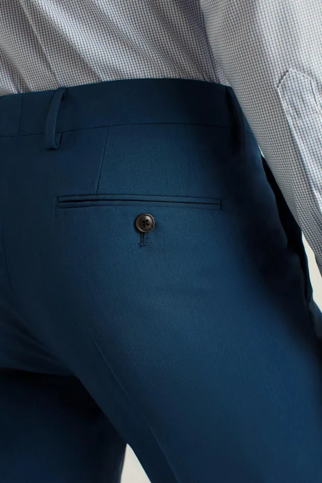 Men Dress Pants Bonobos Italian Stretch Wool Dress Pants Midnight Blue