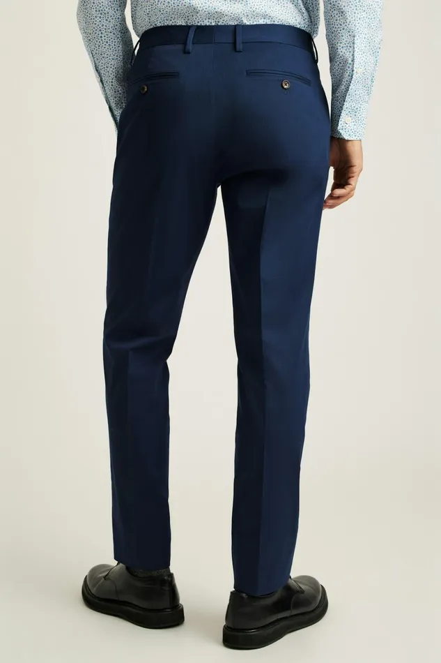 Men Dress Pants Bonobos Jetsetter Italian Cotton Dress Pant Royal Blue