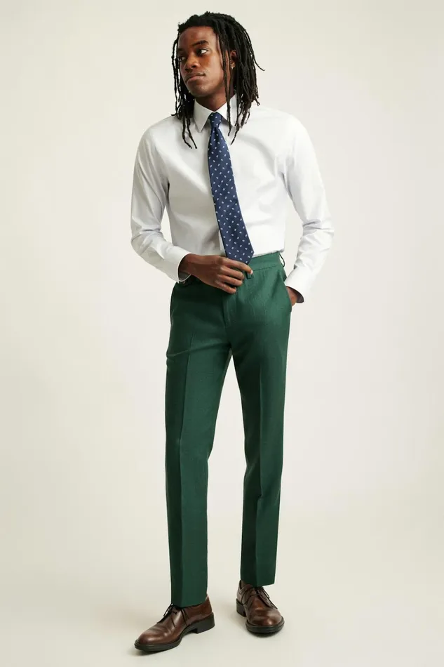 Men Dress Pants Bonobos Jetsetter Italian Linen Dress Pant Mineral Green