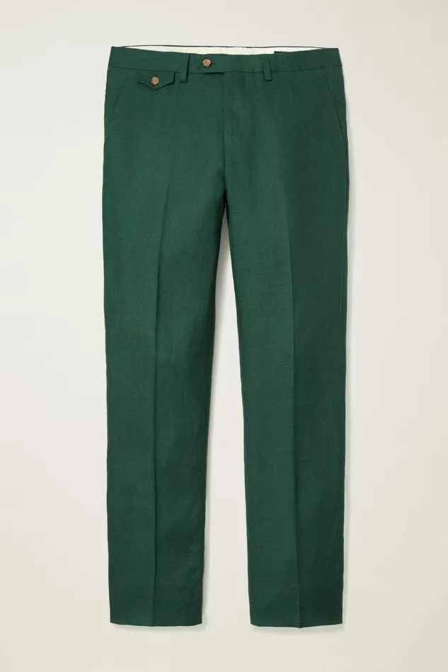 Men Dress Pants Bonobos Jetsetter Italian Linen Dress Pant Mineral Green