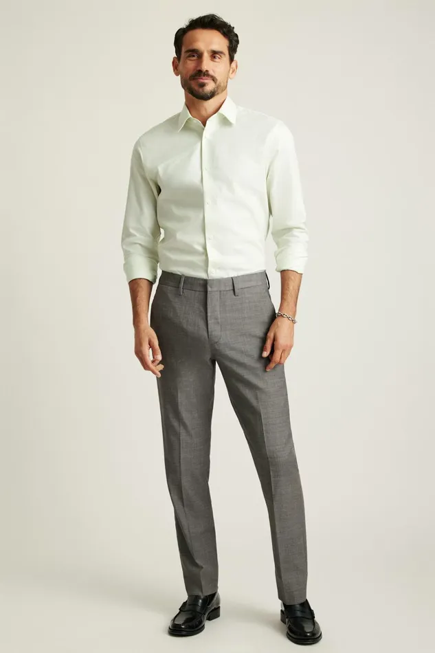 Men Dress Pants Bonobos Jetsetter Italian Wool Dress Pant Grey Sharkskin